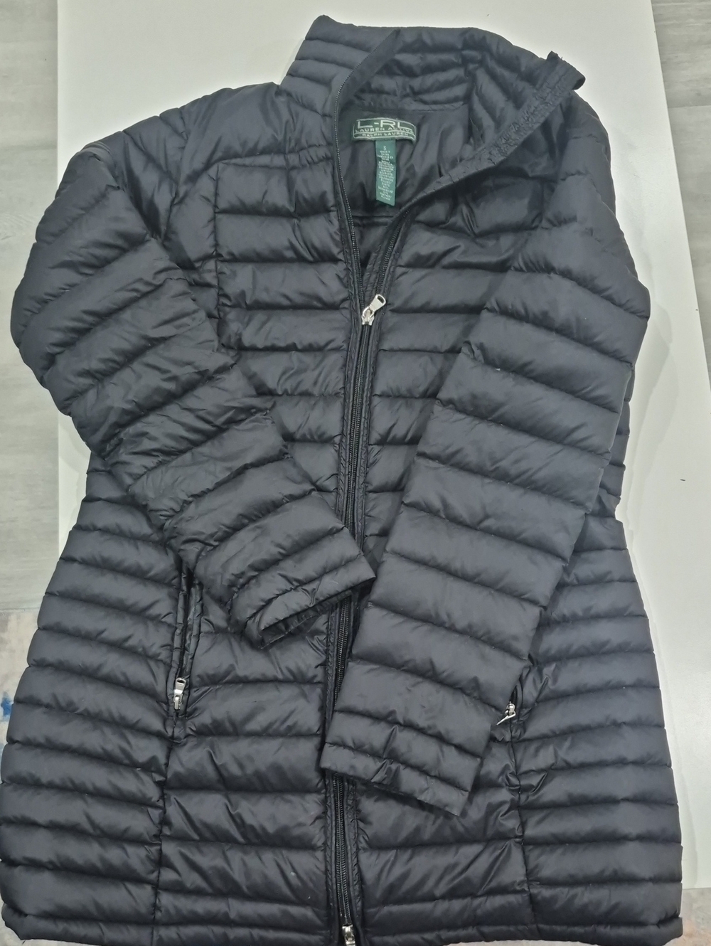 Ralph Lauren Active Women's Black Packable Quilted Down Puffer Jacket